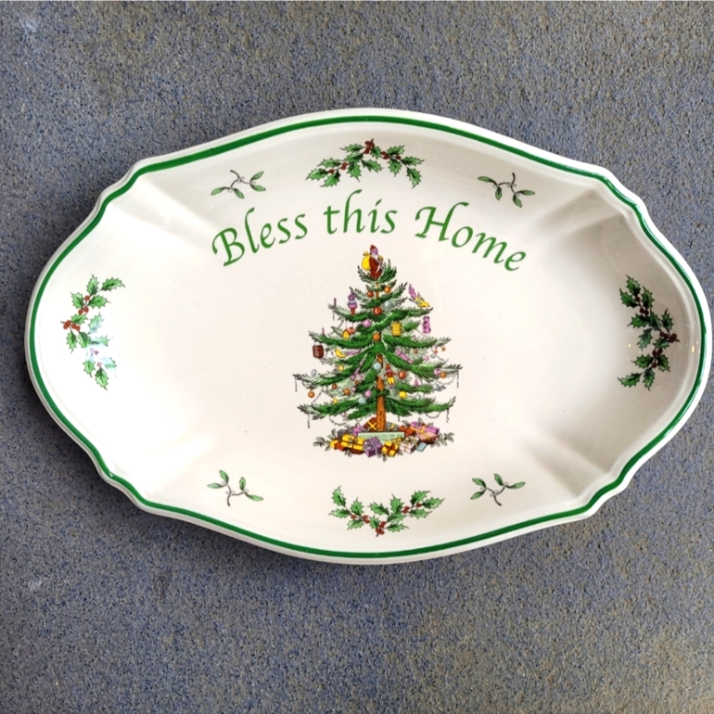 Christmas plate.